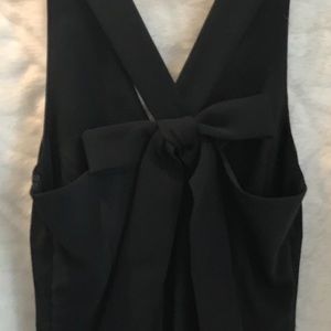 Banana Republic classic black party dress